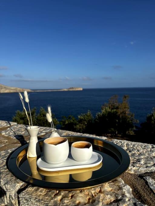 Cozy Cliff Tower W/ Breathtaking Sea Views Βίλα Agios Georgios Minas Εξωτερικό φωτογραφία